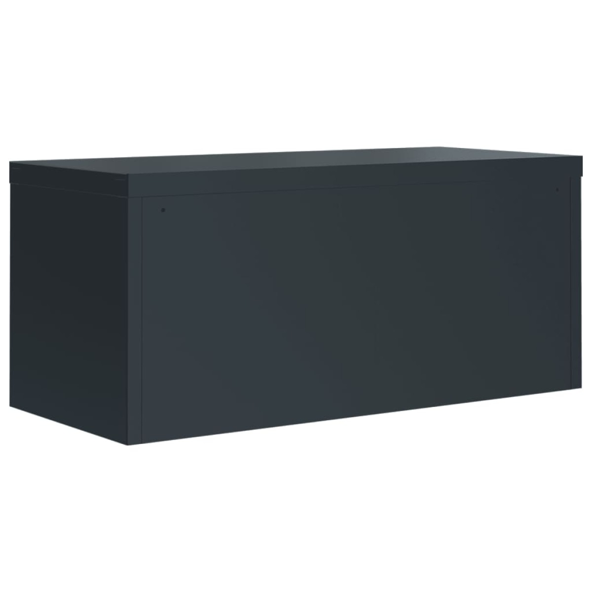 vidaXL Αρχειοθήκη Ανθρακί 90 x 40 x 145 εκ. Ατσάλινη