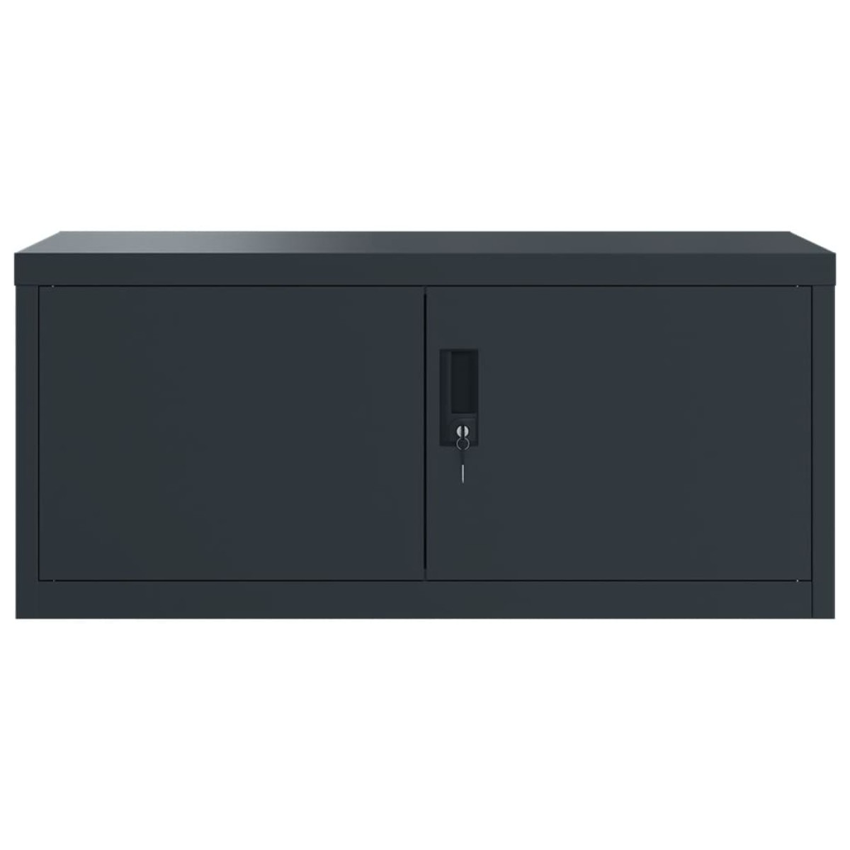 vidaXL Αρχειοθήκη Ανθρακί 90 x 40 x 220 εκ. Ατσάλινη