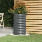 vidaXL Ζαρντινιέρα Ανθρακί 40x40x68 εκ Ατσάλι με Ηλεκτρ. Βαφή Πούδρας