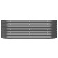 vidaXL Ζαρντινιέρα Ανθρακί 114x40x36 εκ Ατσάλι με Ηλεκτρ. Βαφή Πούδρας