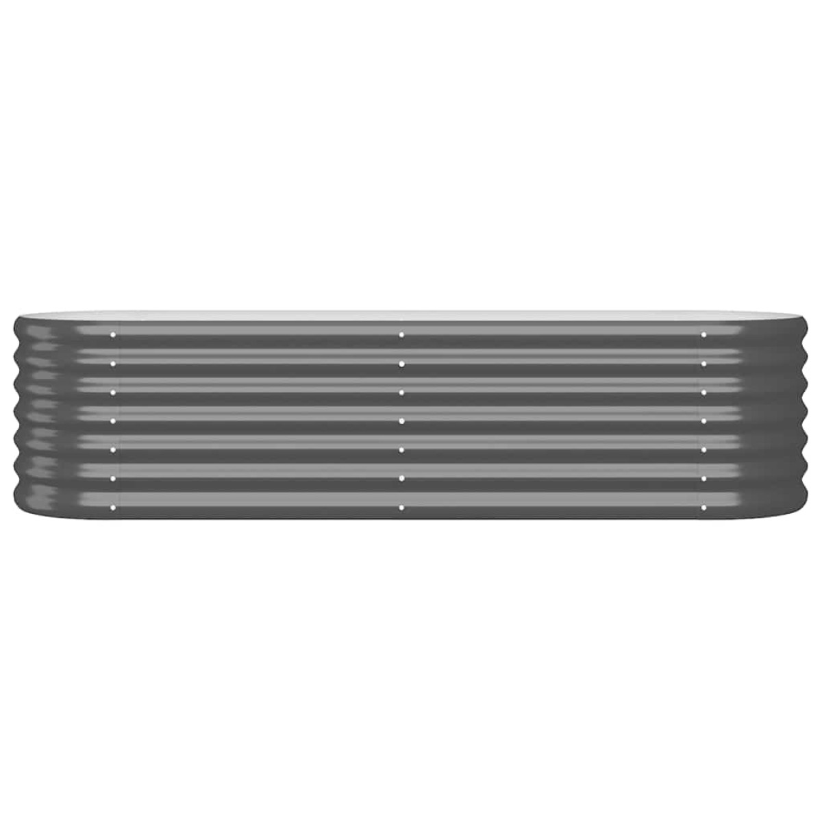 vidaXL Ζαρντινιέρα Ανθρακί 152x40x36 εκ Ατσάλι με Ηλεκτρ. Βαφή Πούδρας