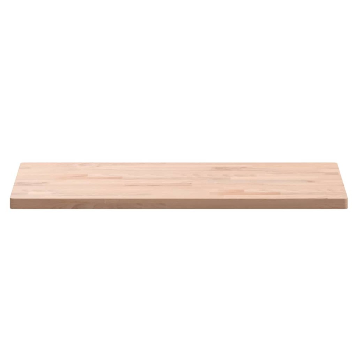 vidaXL Επιφάνεια Τραπεζιού Ορθογώνια 80x40x2,5 εκ. Μασίφ Ξύλο Οξιάς