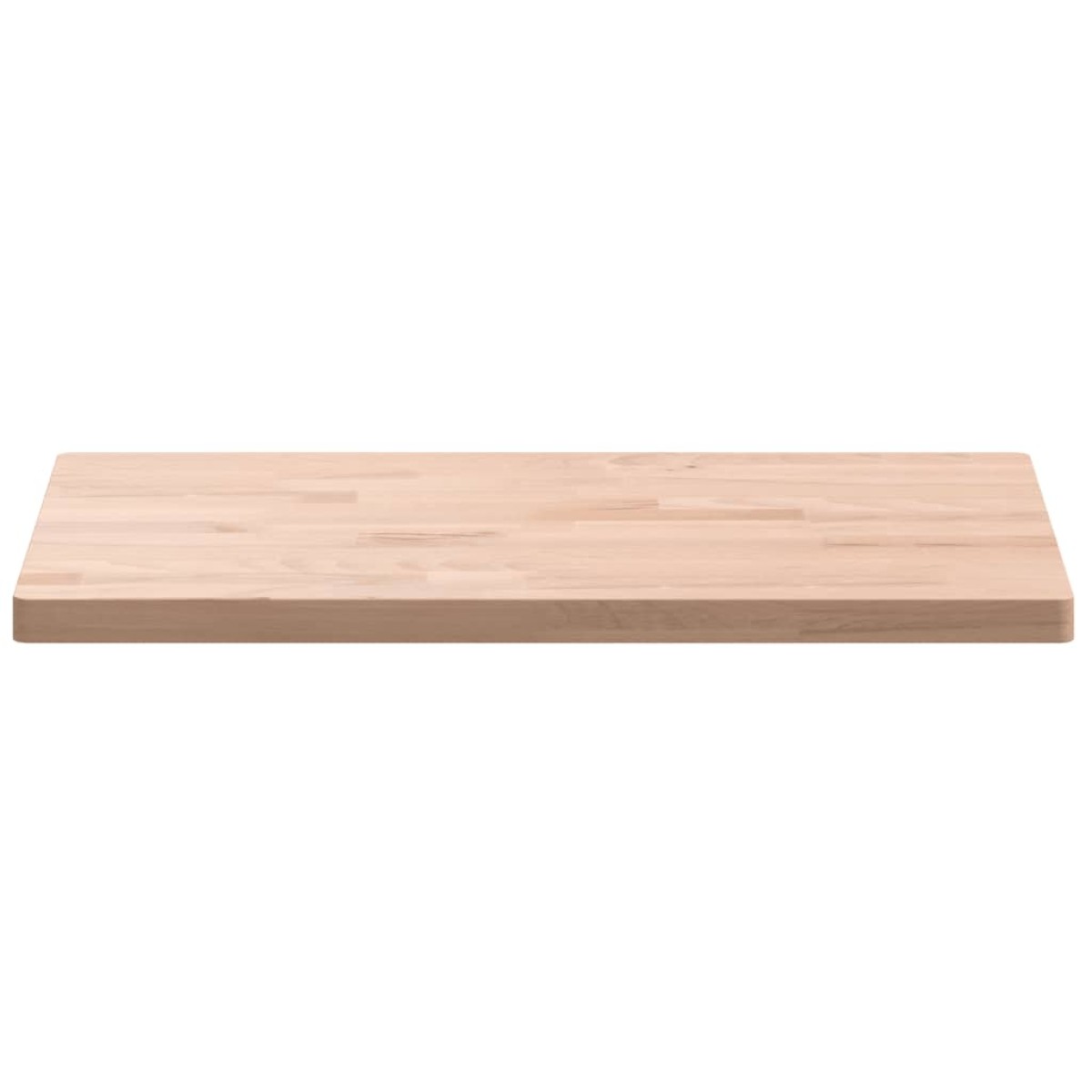 vidaXL Επιφάνεια Τραπεζιού Ορθογώνια 60x40x2,5 εκ. Μασίφ Ξύλο Οξιάς