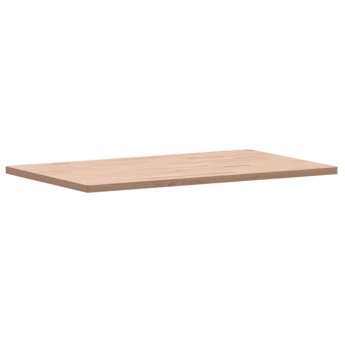 vidaXL Επιφάνεια Τραπεζιού Ορθογώνια 100x60x2,5 εκ. Μασίφ Ξύλο Οξιάς