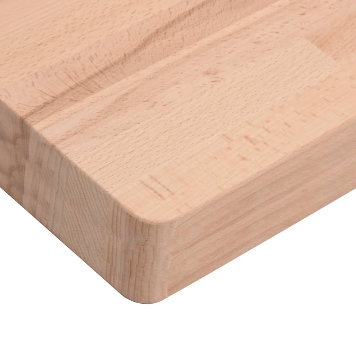 vidaXL Επιφάνεια Τραπεζιού Ορθογώνια 60x40x4 εκ. Μασίφ Ξύλο Οξιάς