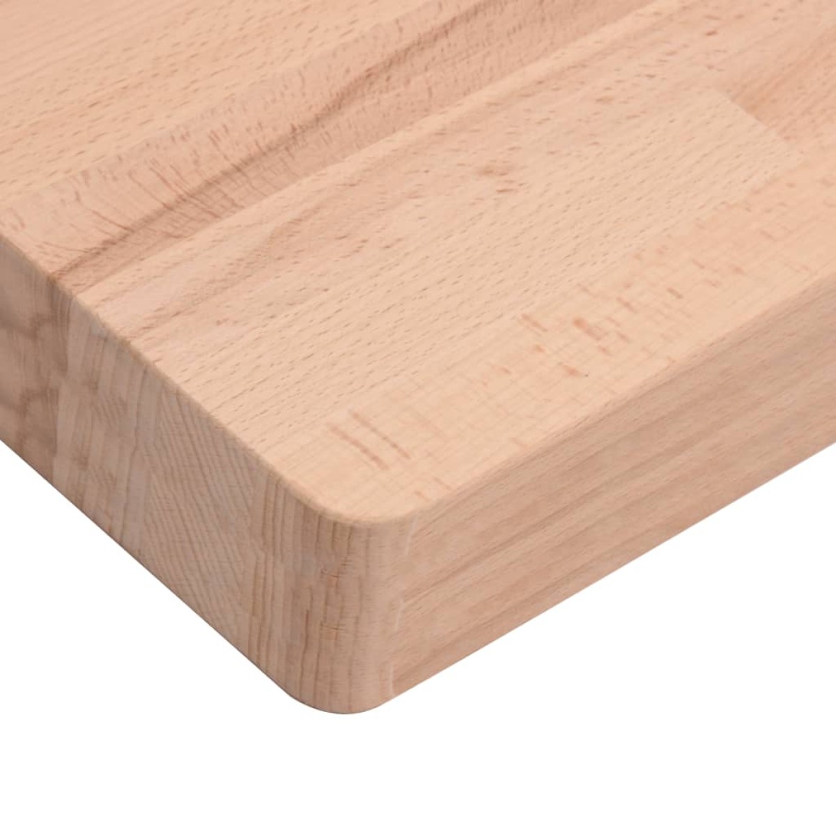 vidaXL Επιφάνεια Τραπεζιού Ορθογώνια 100x60x4 εκ. Μασίφ Ξύλο Οξιάς