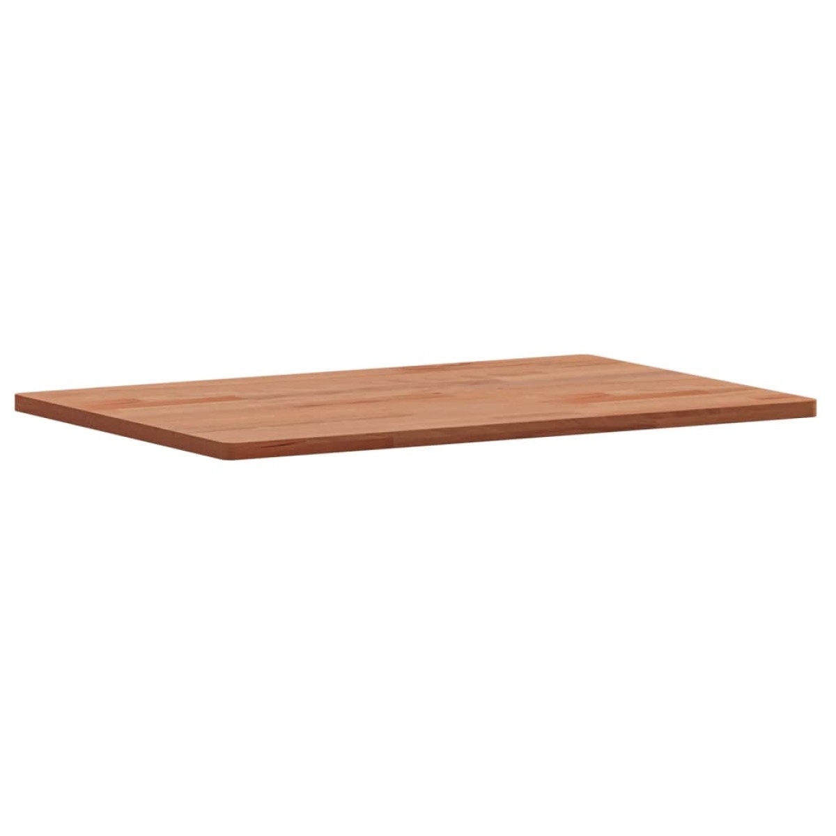 vidaXL Επιφάνεια Τραπεζιού Ορθογώνια 60x40x1,5 εκ. Μασίφ Ξύλο Οξιάς