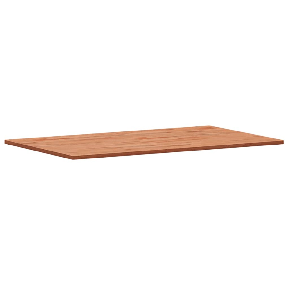 vidaXL Επιφάνεια Τραπεζιού Ορθογώνια 100x60x1,5 εκ. Μασίφ Ξύλο Οξιάς