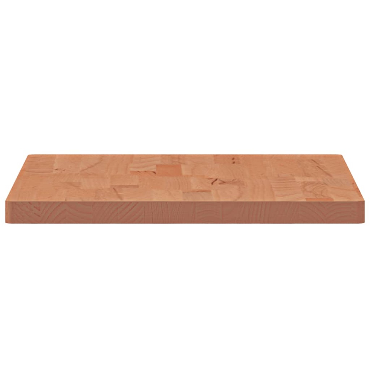 vidaXL Επιφάνεια Τραπεζιού Ορθογώνια 60x40x2,5 εκ. Μασίφ Ξύλο Οξιάς