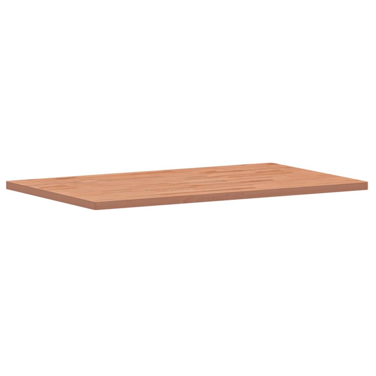 vidaXL Επιφάνεια Τραπεζιού Ορθογώνια 100x60x2,5 εκ. Μασίφ Ξύλο Οξιάς