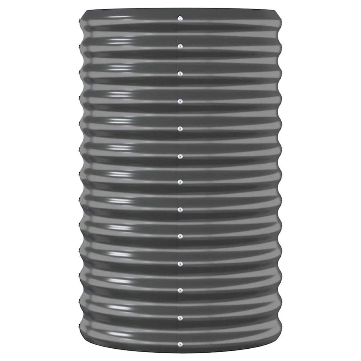 vidaXL Ζαρντινιέρα Ανθρακί 114x40x68 εκ Ατσάλι με Ηλεκτρ. Βαφή Πούδρας
