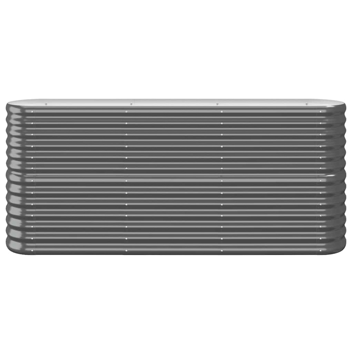 vidaXL Ζαρντινιέρα Ανθρακί 152x40x68 εκ Ατσάλι με Ηλεκτρ. Βαφή Πούδρας