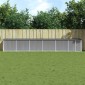 vidaXL Κοτέτσι - Κλουβί με Στέγη Ανθρακί 603x98x90 εκ. Γαλβαν. Ατσάλι