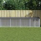 vidaXL Κοτέτσι - Κλουβί με Στέγη Ανθρακί 1003x98x90 εκ. Γαλβαν. Ατσάλι