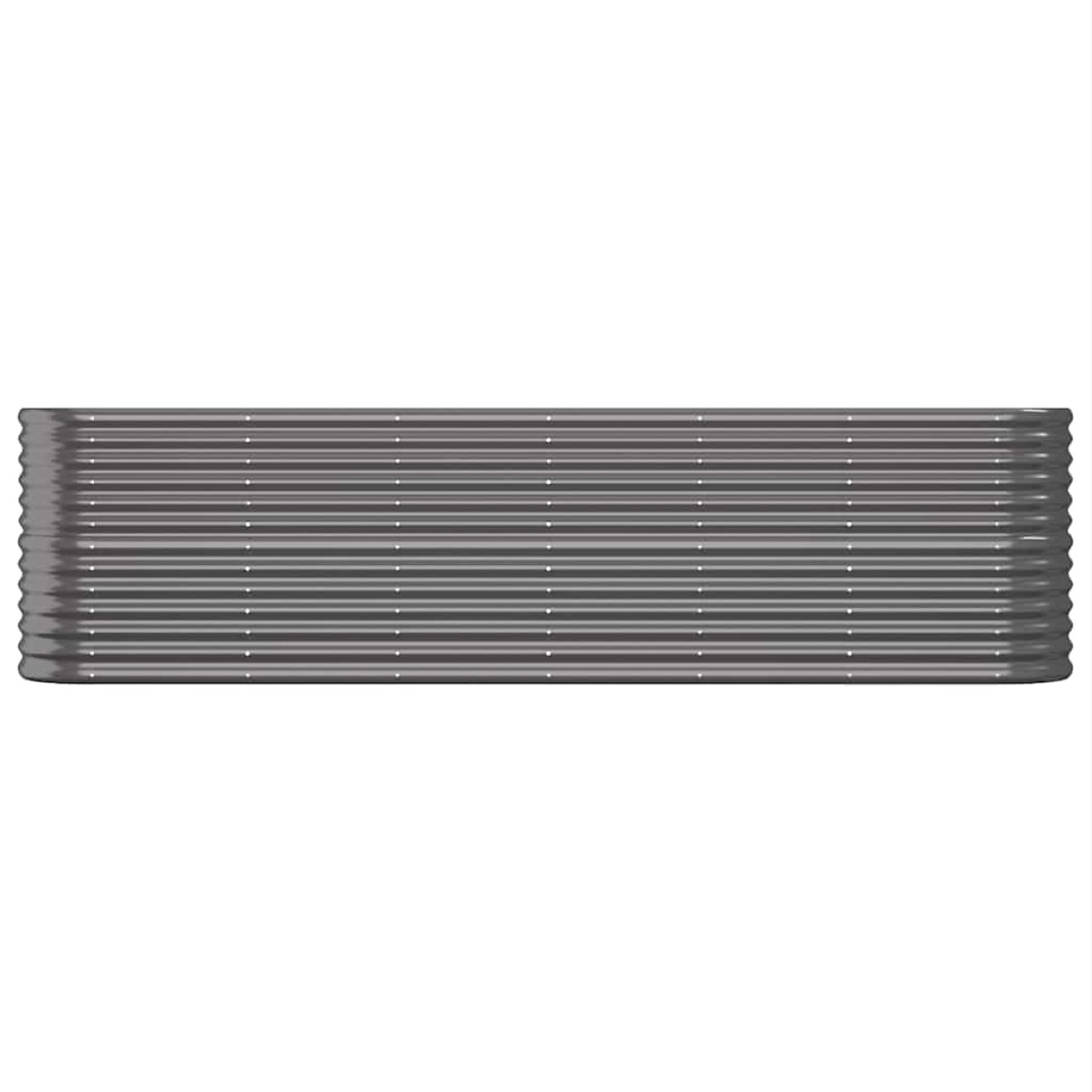 vidaXL Ζαρντινιέρα Ανθρακί 260x40x68 εκ Ατσάλι με Ηλεκτρ. Βαφή Πούδρας