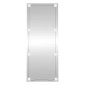vidaXL Καθρέφτης Τοίχου με LED Ορθογώνιος 450x100 εκ. Γυάλινος