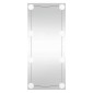 vidaXL Καθρέφτης Τοίχου με LED Ορθογώνιος 50x100 εκ. Γυάλινος