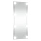 vidaXL Καθρέφτης Τοίχου με LED Ορθογώνιος 50x100 εκ. Γυάλινος