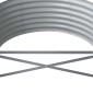 vidaXL Ζαρντινιέρα Ανθρακί 296x80x36 εκ Ατσάλι με Ηλεκτρ. Βαφή Πούδρας