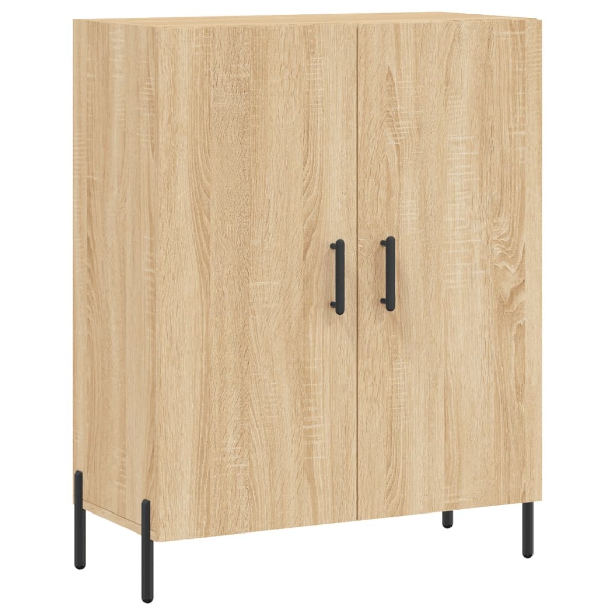 vidaXL Ντουλάπι Sonoma δρυς 69,5 x 34 x 180 εκ. από Επεξεργασμένο Ξύλο