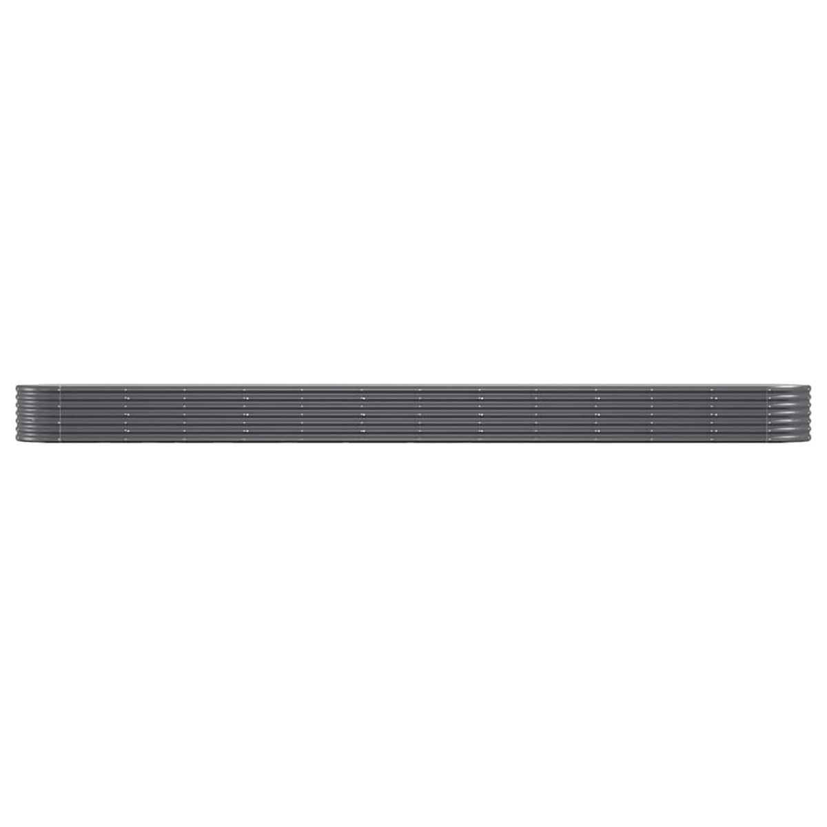 vidaXL Ζαρντινιέρα Ανθρακί 512x80x36 εκ Ατσάλι με Ηλεκτρ. Βαφή Πούδρας