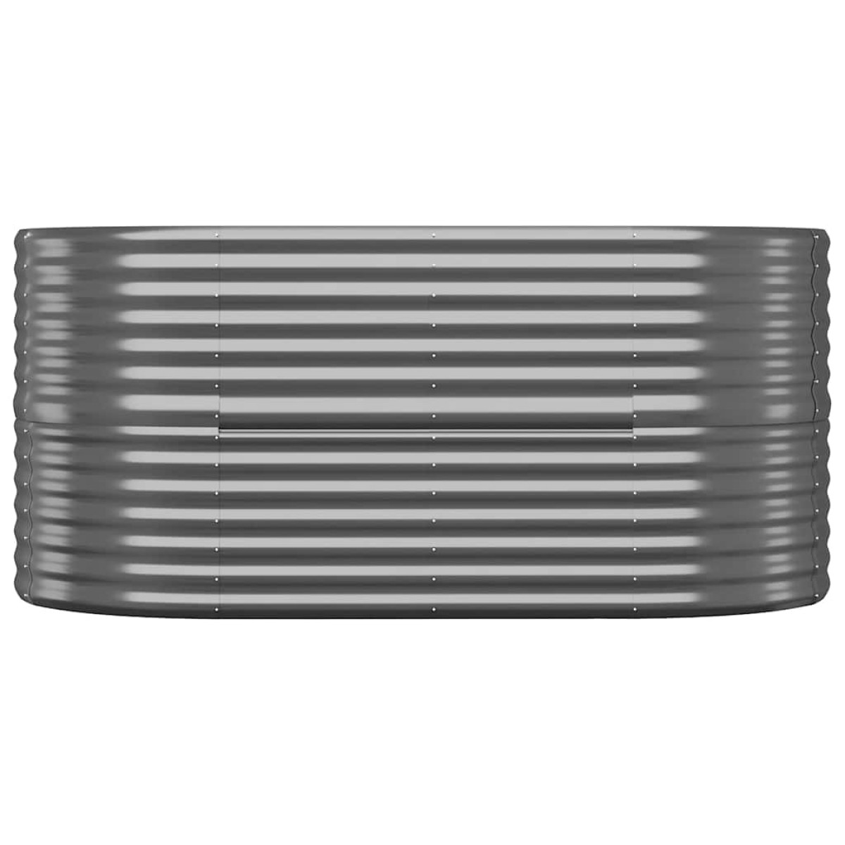 vidaXL Ζαρντινιέρα Ανθρακί 152x80x68 εκ Ατσάλι με Ηλεκτρ. Βαφή Πούδρας
