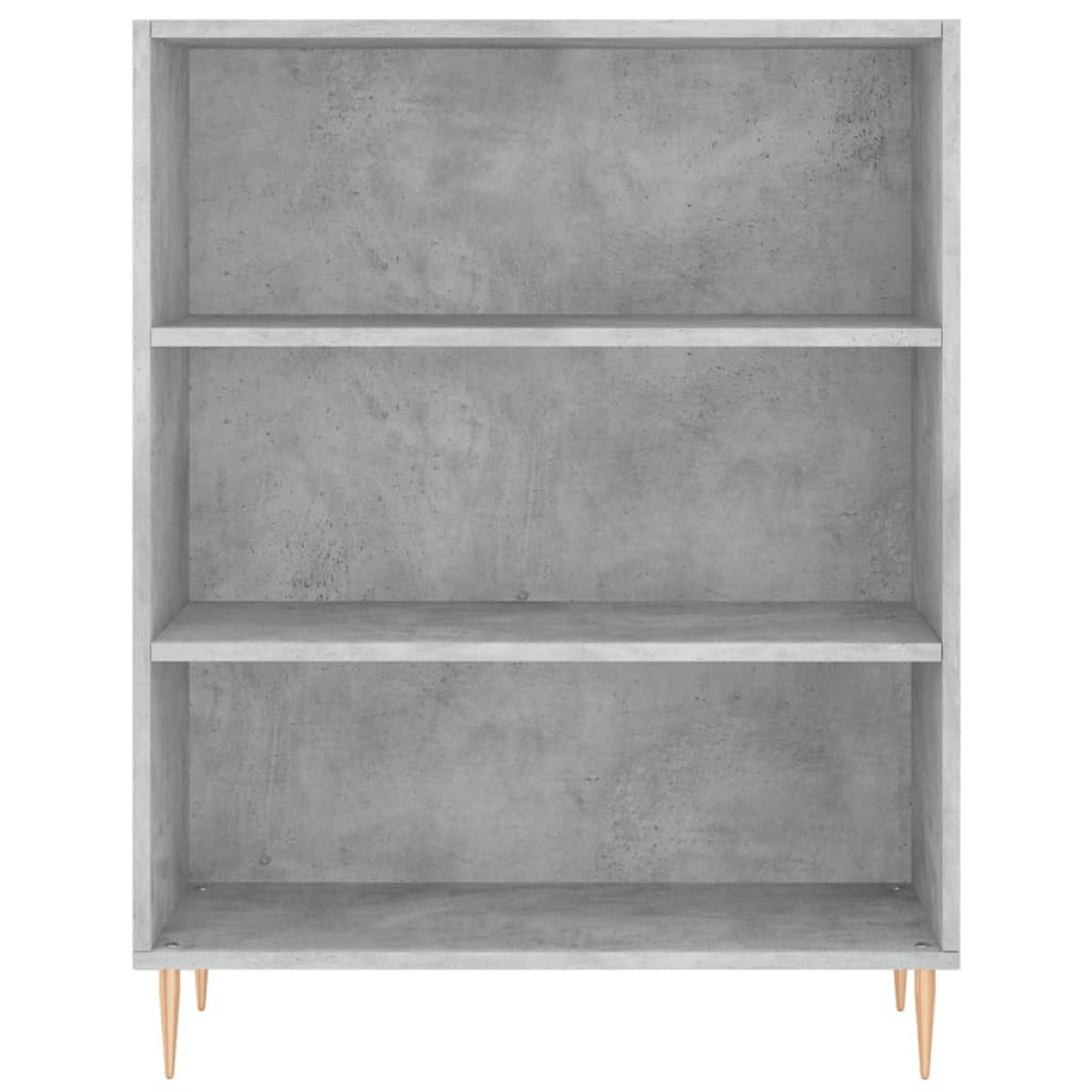 vidaXL Ντουλάπι Γκρι Σκυροδέματος 69,5x32,5x180 εκ. Επεξεργασμένο Ξύλο
