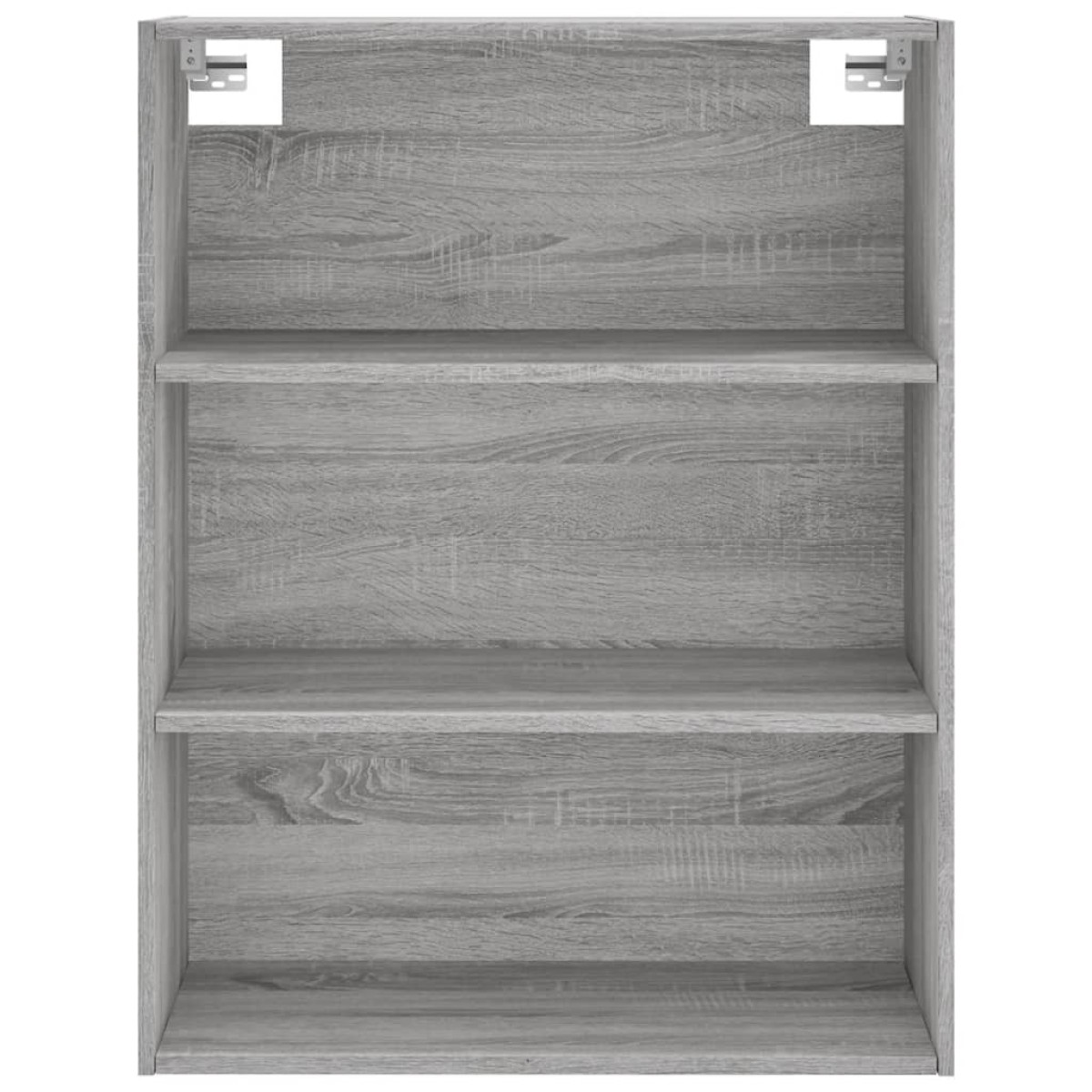 vidaXL Ντουλάπι Sonoma Γκρι 69,5x32,5x180 εκ. Επεξεργασμένο Ξύλο