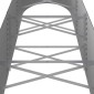 vidaXL Ζαρντινιέρα Ανθρακί 296x80x68 εκ Ατσάλι με Ηλεκτρ. Βαφή Πούδρας