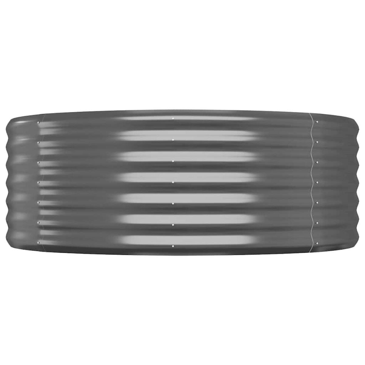 vidaXL Ζαρντινιέρα Ανθρακί 175x100x36εκ Ατσάλι με Ηλεκτρ. Βαφή Πούδρας