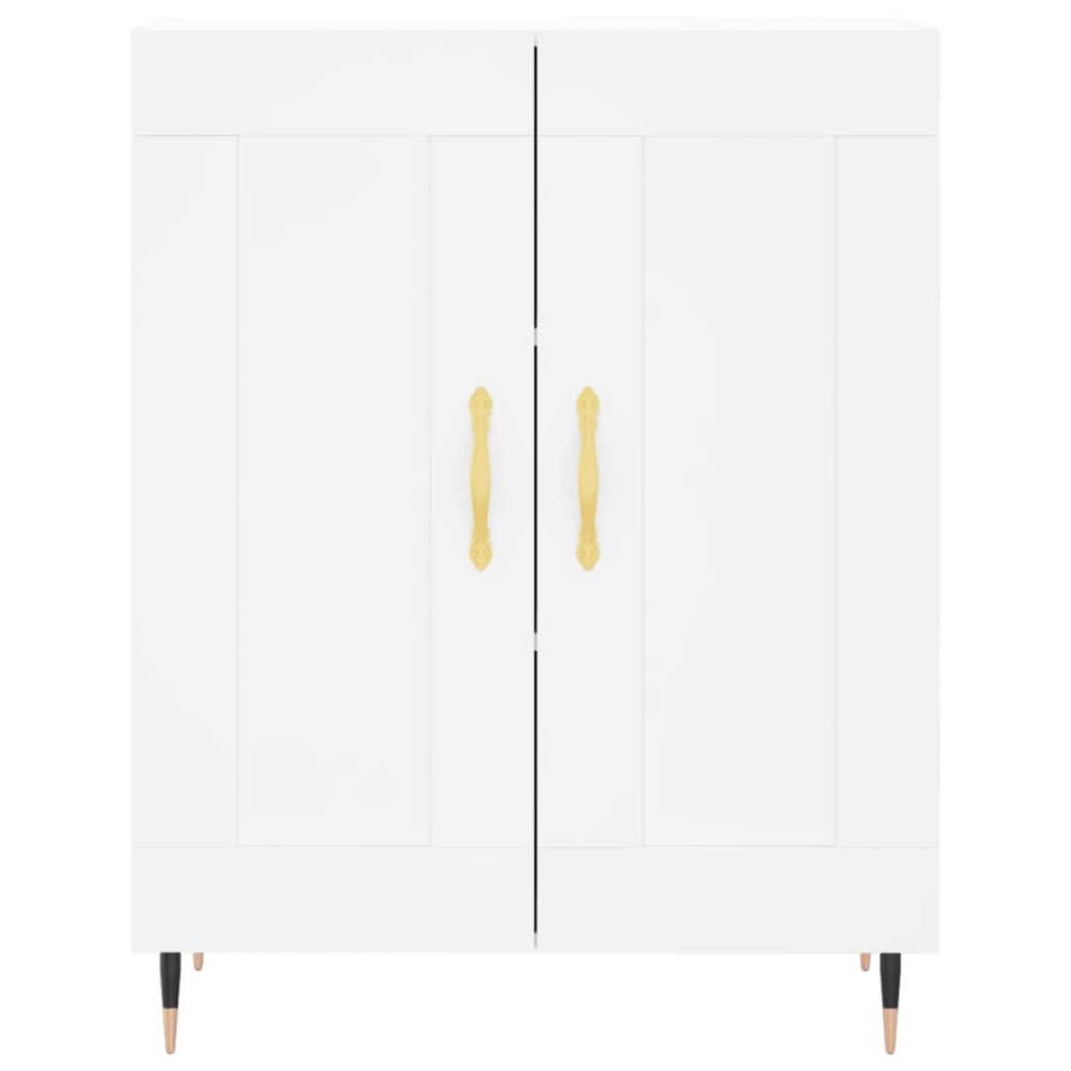 vidaXL Ντουλάπι Λευκό 69,5x34x180 εκ. από Επεξεργασμένο Ξύλο