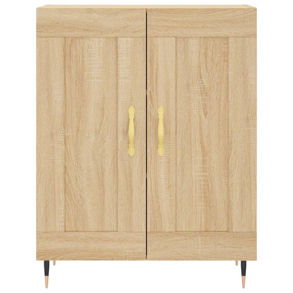 vidaXL Ντουλάπι Sonoma δρυς 69,5 x 34 x 180 εκ. από Επεξεργασμένο Ξύλο