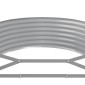 vidaXL Ζαρντινιέρα Ανθρακί 249x100x36εκ Ατσάλι με Ηλεκτρ. Βαφή Πούδρας