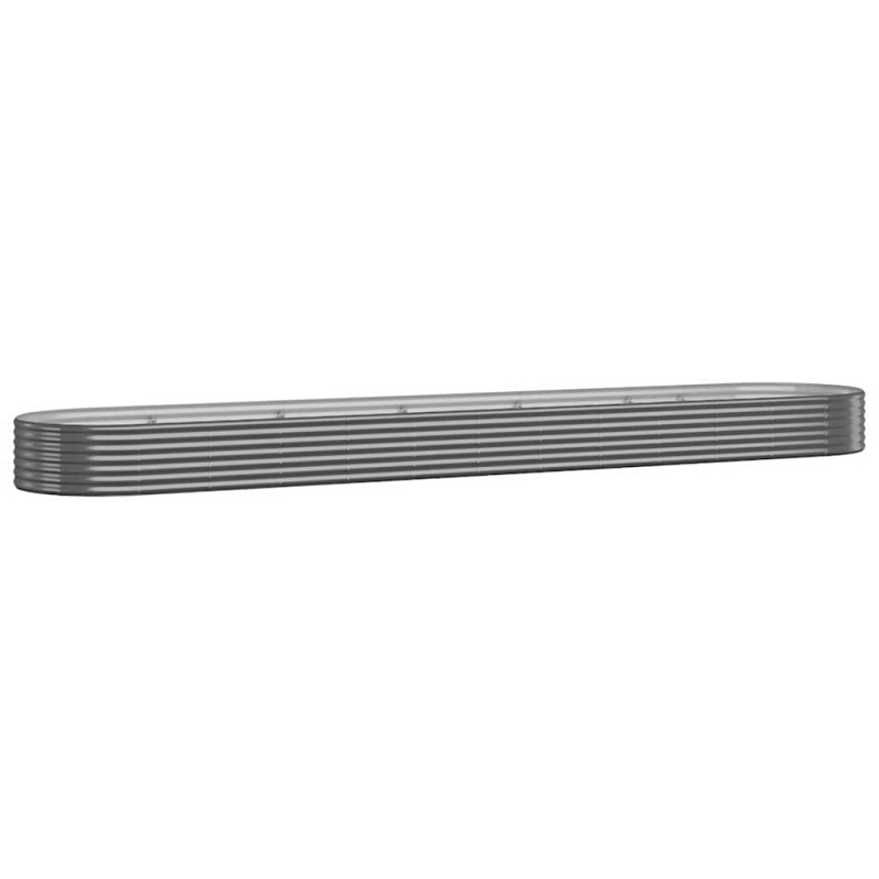 vidaXL Ζαρντινιέρα Ανθρακί 507x100x36εκ Γαλβανισμένος χάλυβας