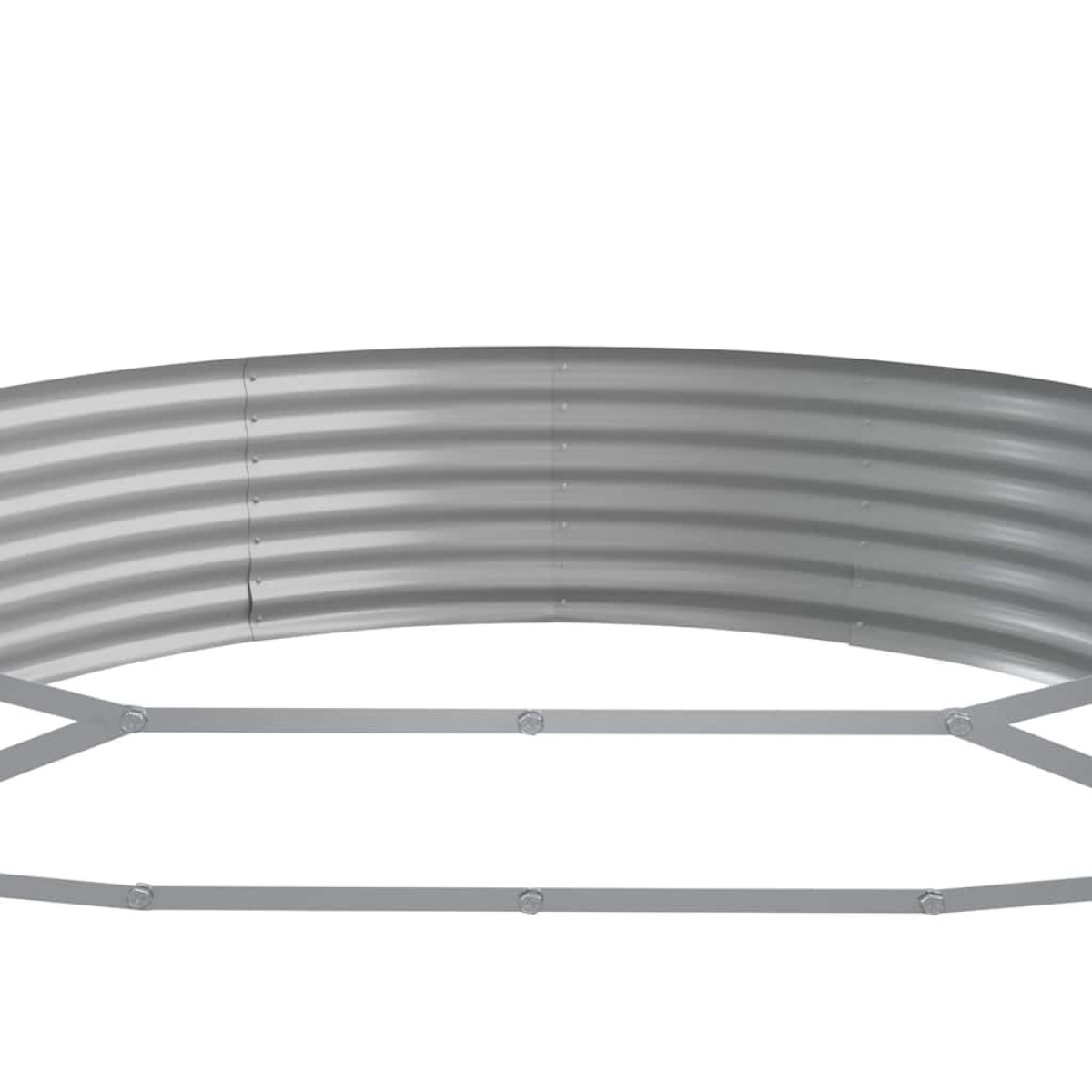 vidaXL Ζαρντινιέρα Ανθρακί 296x140x36εκ Ατσάλι με Ηλεκτρ. Βαφή Πούδρας