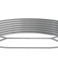 vidaXL Ζαρντινιέρα Γκρι 600x140x36 εκ. Ατσάλι με Ηλεκτρ. Βαφή Πούδρας