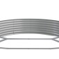 vidaXL Ζαρντινιέρα Καφέ 600x140x36 εκ. Ατσάλι με Ηλεκτρ. Βαφή Πούδρας