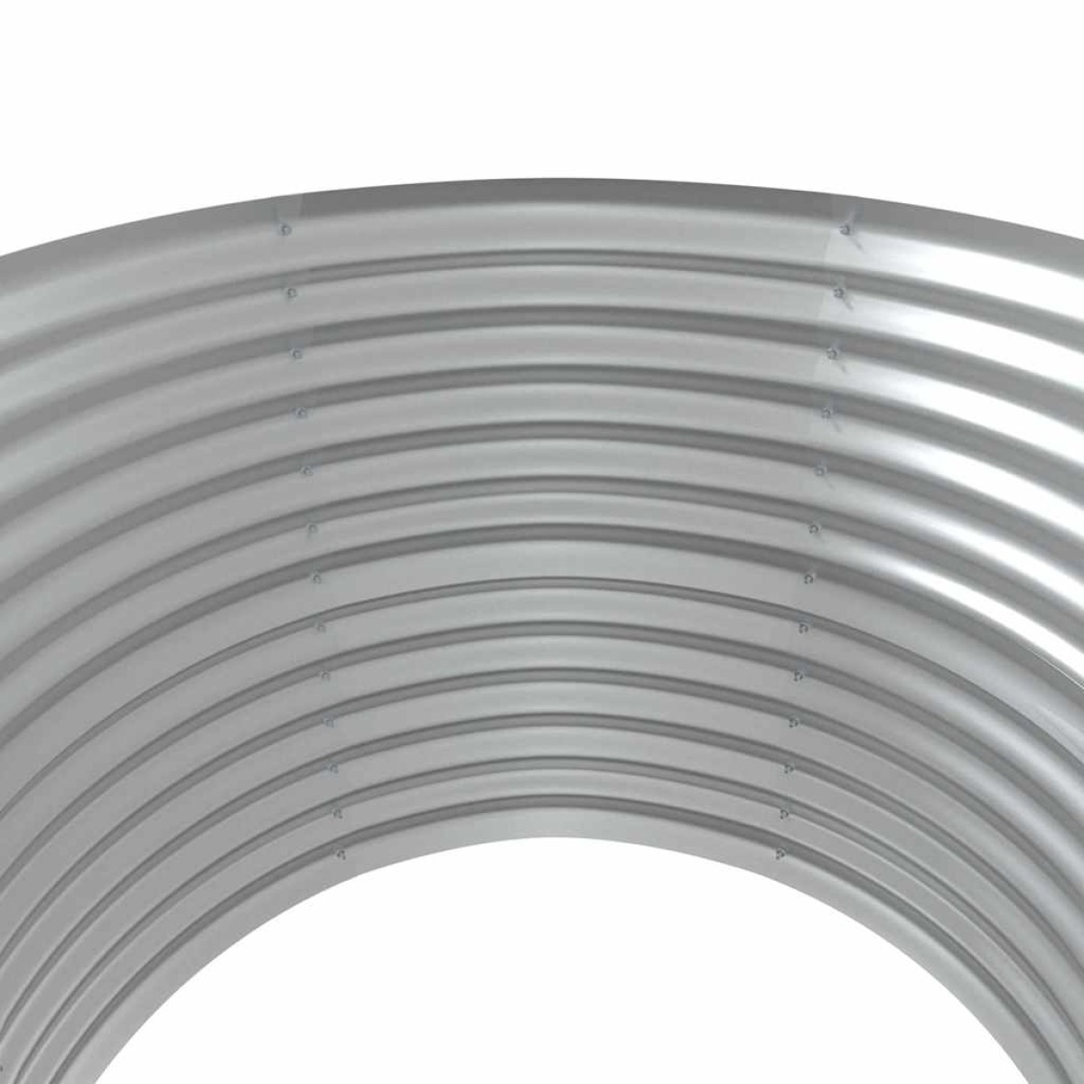 vidaXL Ζαρντινιέρα Καφέ 100x100x68 εκ. Ατσάλι με Ηλεκτρ. Βαφή Πούδρας