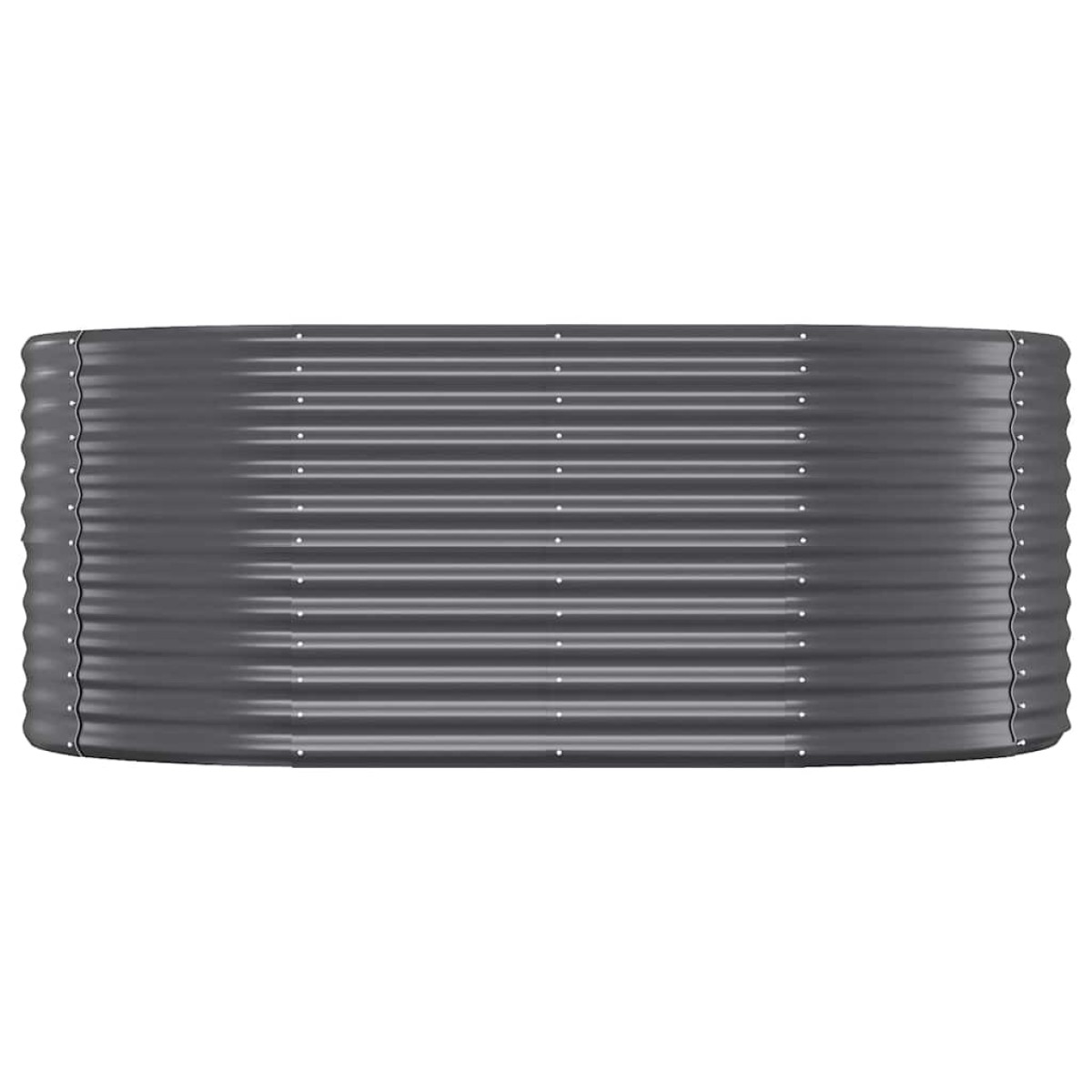 vidaXL Ζαρντινιέρα Ανθρακί 175x100x68εκ Ατσάλι με Ηλεκτρ. Βαφή Πούδρας