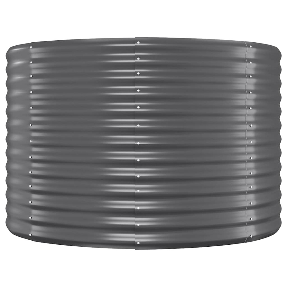 vidaXL Ζαρντινιέρα Ανθρακί 322x40x68 εκ Ατσάλι με Ηλεκτρ. Βαφή Πούδρας