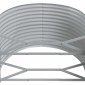 vidaXL Ζαρντινιέρα Ανθρακί 322x40x68 εκ Ατσάλι με Ηλεκτρ. Βαφή Πούδρας