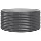 vidaXL Ζαρντινιέρα Ανθρακί 140x140x68εκ Ατσάλι με Ηλεκτρ. Βαφή Πούδρας