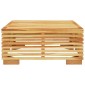 vidaXL Τραπεζάκι Κήπου 69,5x69,5x31 εκ. από Μασίφ Ξύλο Teak