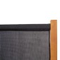 vidaXL Διαχωριστικό Δωματίου με 3 Πάνελ Μαύρο 210 x 180 εκ.