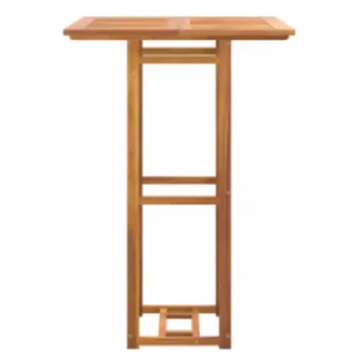 vidaXL Τραπέζι Bistro 75 x 75 x 110 εκ. από Μασίφ Ξύλο Ακακίας