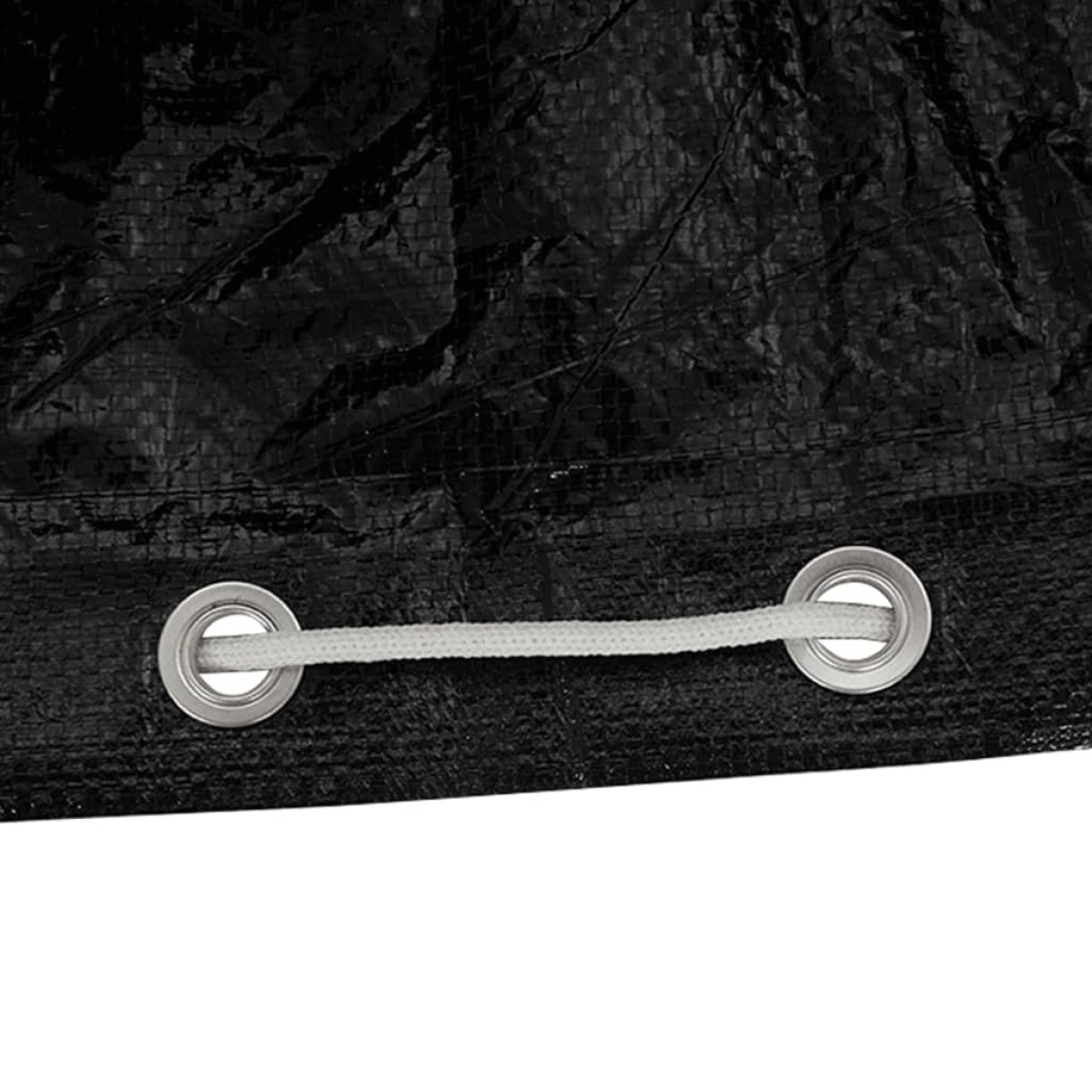 vidaXL Κάλυμμα Επίπλων Κήπου Ορθογώνιο με 8 Κρίκους 180 x 135 x 80 εκ.