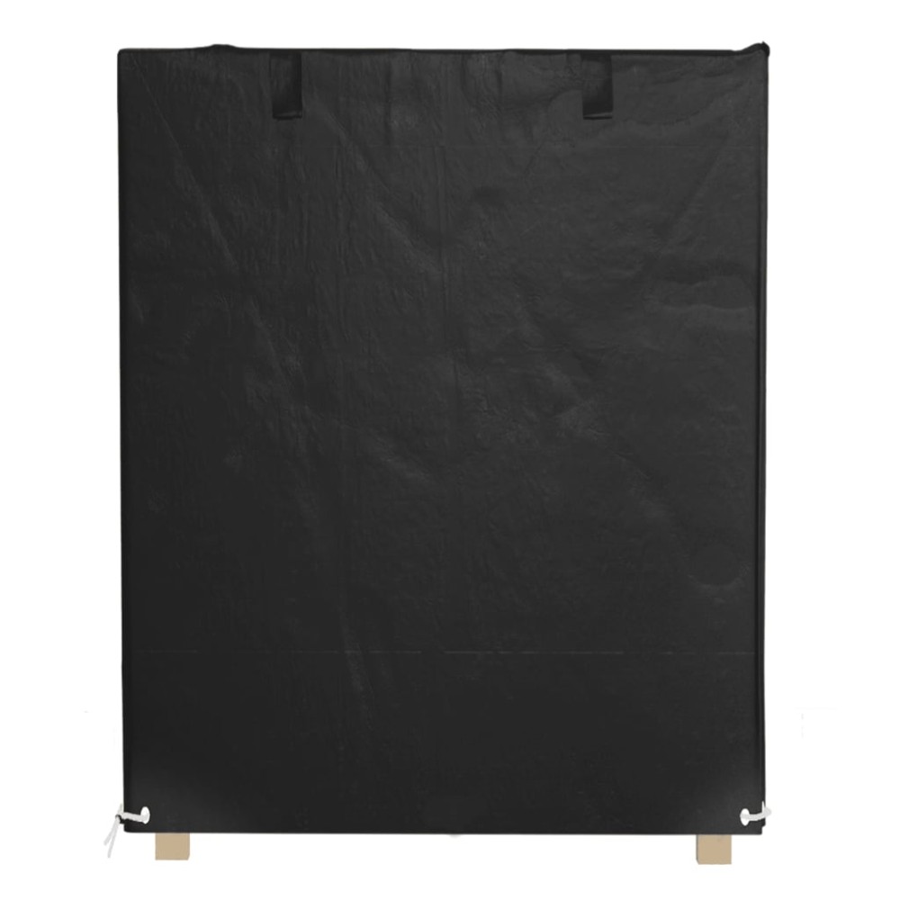 vidaXL Κάλυμμα Κούνιας με 8 Κρίκους 125x90x135/165 εκ. Πολυαιθυλένιο