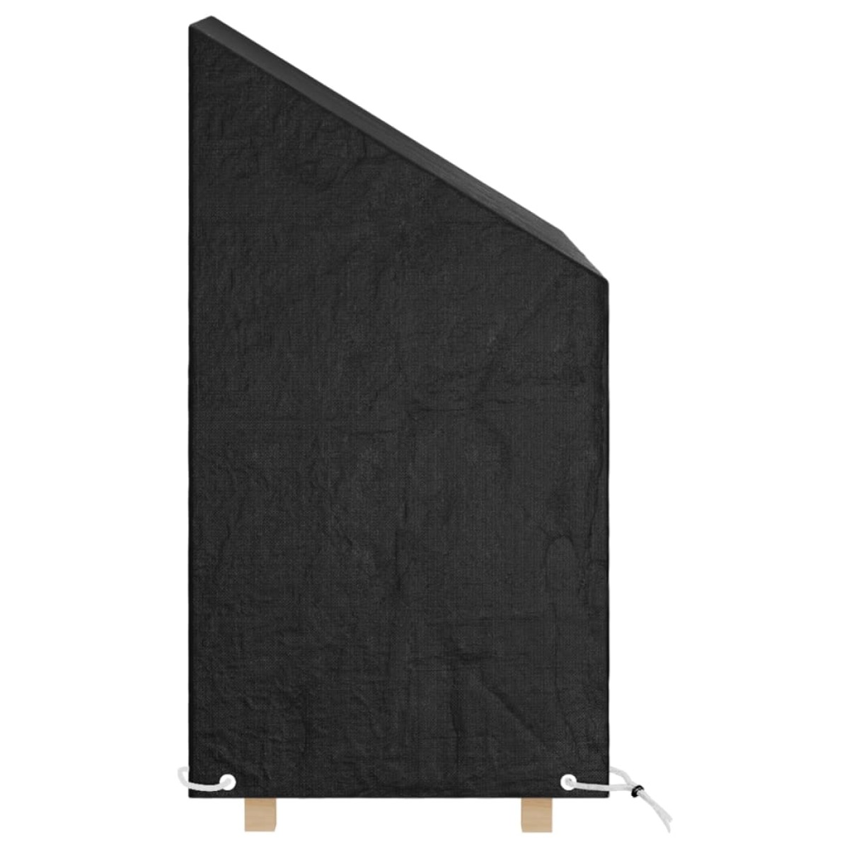 vidaXL Κάλυμμα Καρέκλας με 8 Κρίκους 65x65x80/120 εκ. Πολυαιθυλένιο