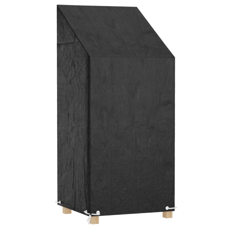 vidaXL Κάλυμμα Καρέκλας με 8 Κρίκους 65x65x110/150 εκ. Πολυαιθυλένιο