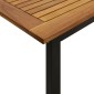 vidaXL Τραπέζι Κήπου Με Πόδια σε Σχήμα U 180x90x75 εκ. Μασίφ Ακακία